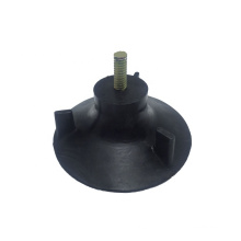 Black Vacuum Suction Cup With Threaded Screw